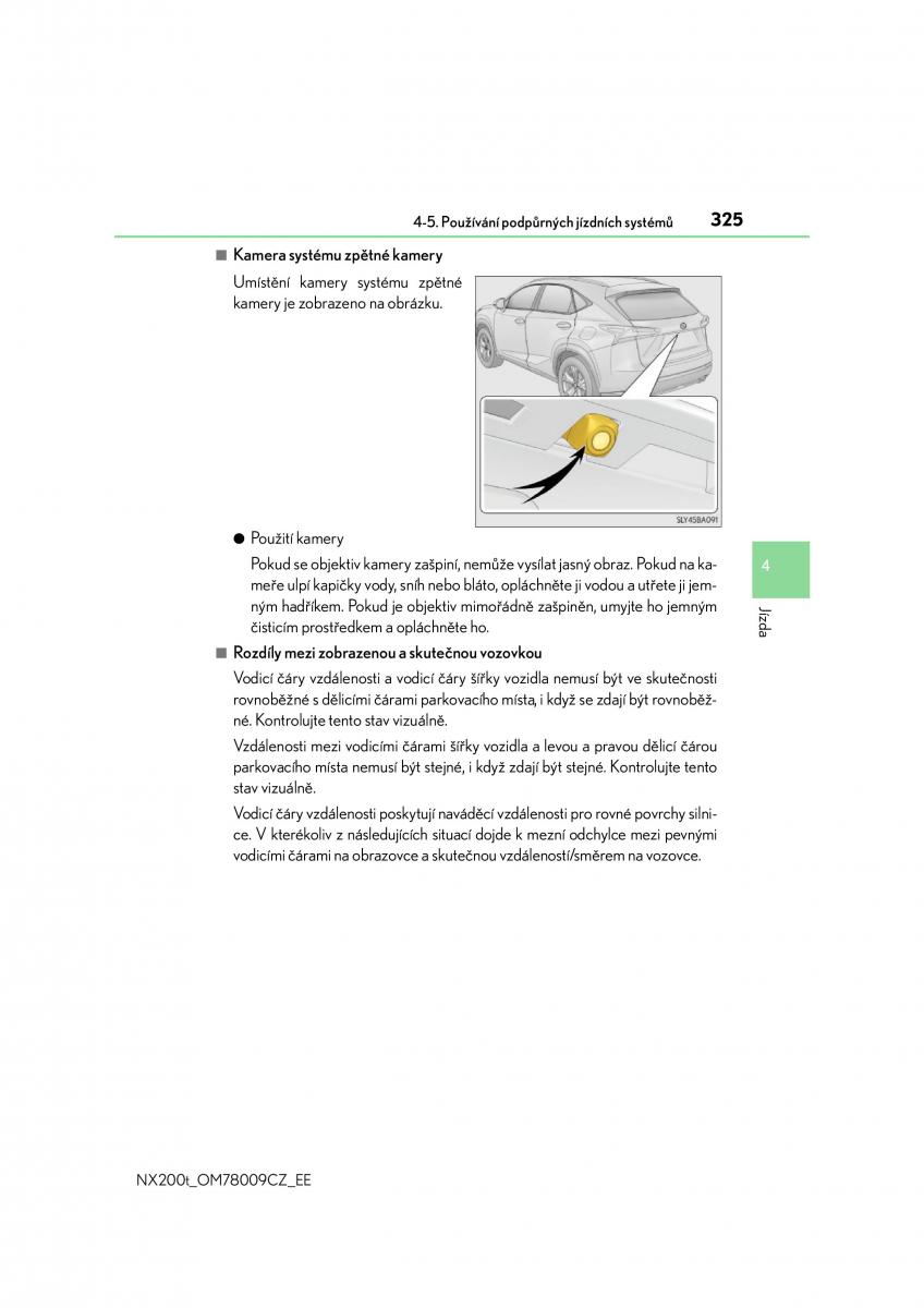 Lexus NX navod k obsludze / page 325