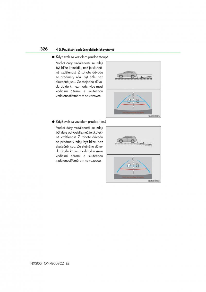 Lexus NX navod k obsludze / page 326