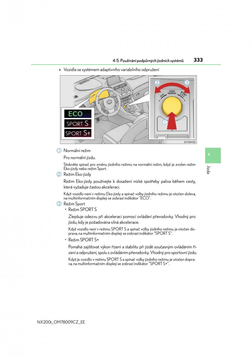 Lexus NX navod k obsludze / page 333