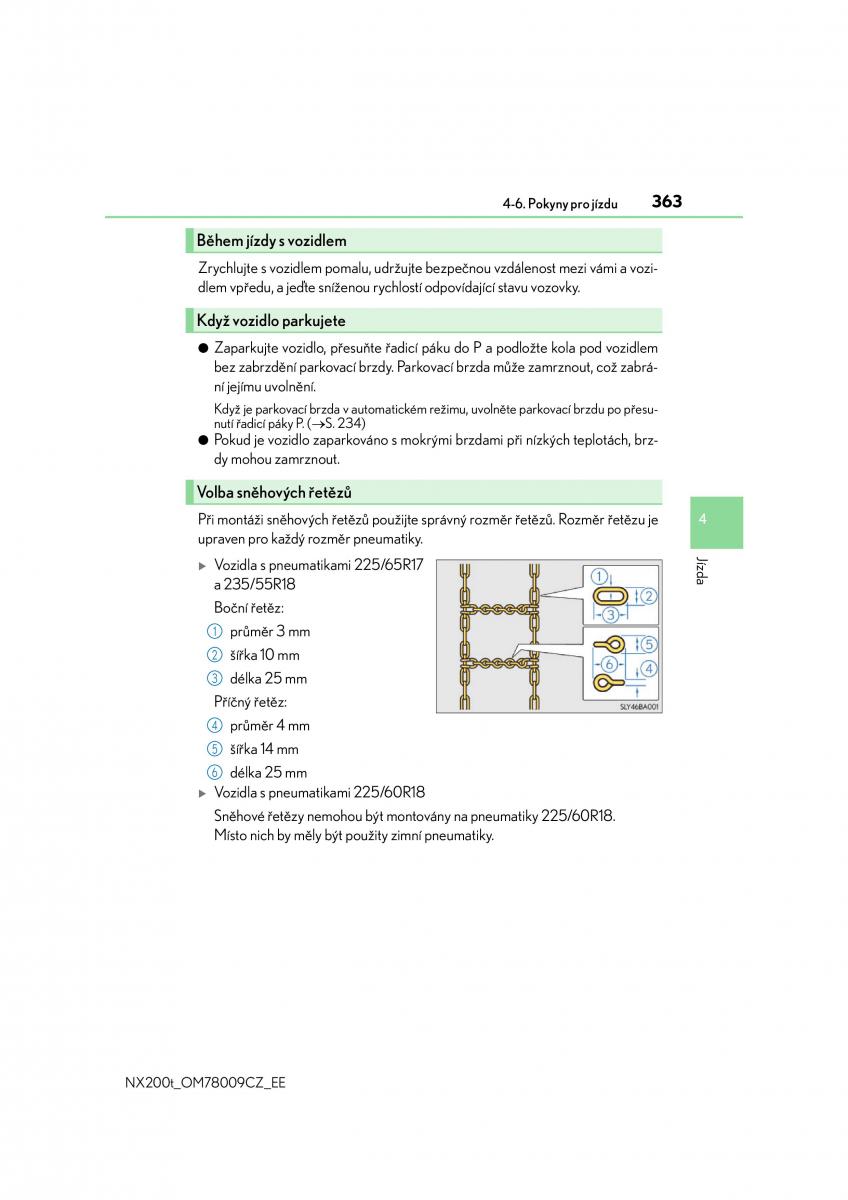 Lexus NX navod k obsludze / page 363