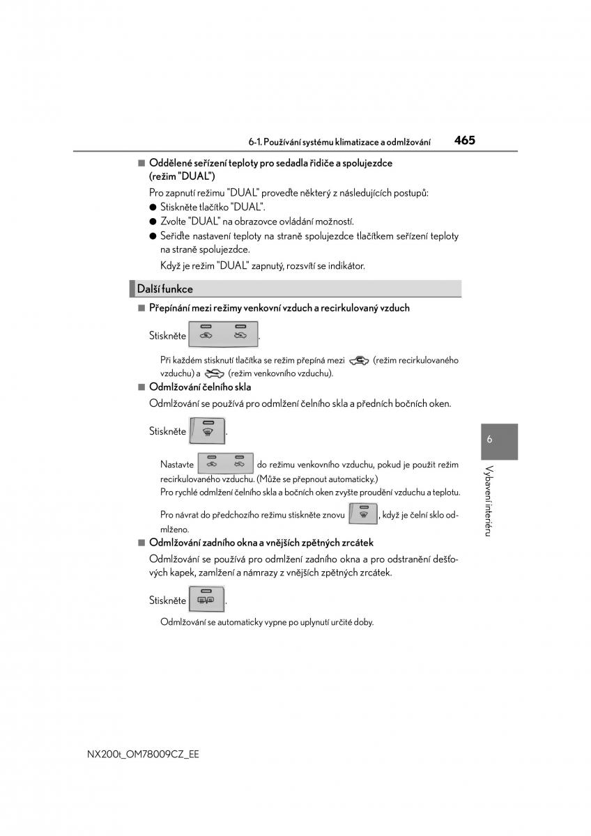 Lexus NX navod k obsludze / page 465