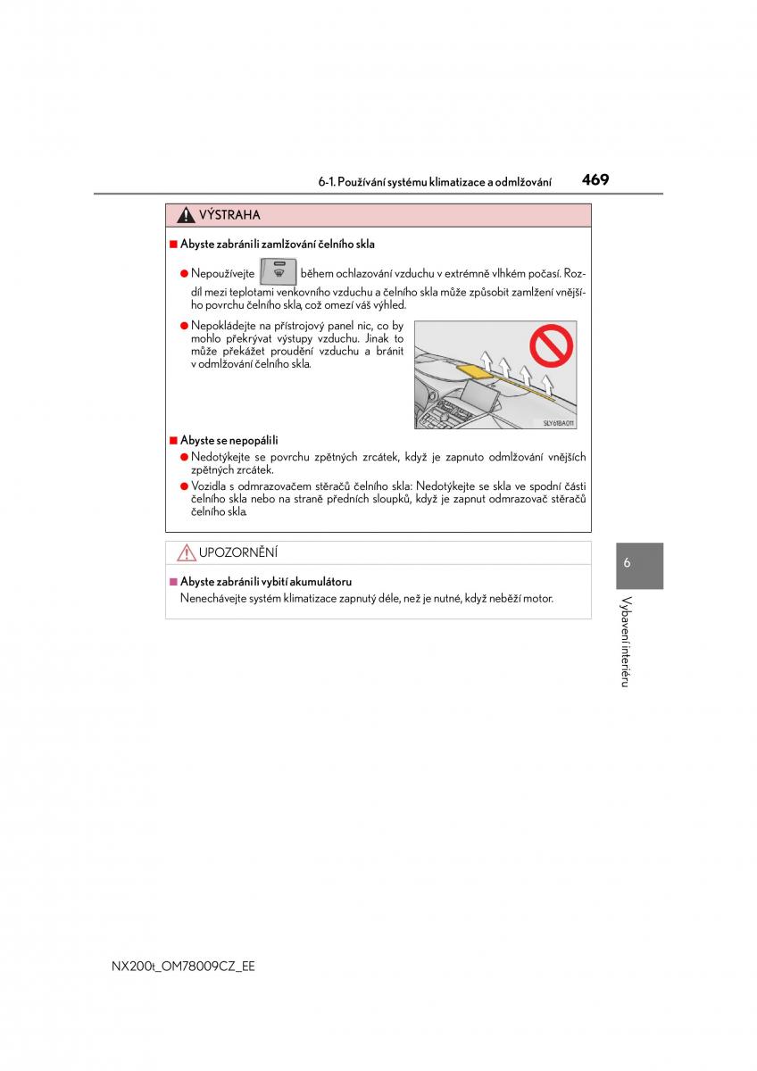 Lexus NX navod k obsludze / page 469