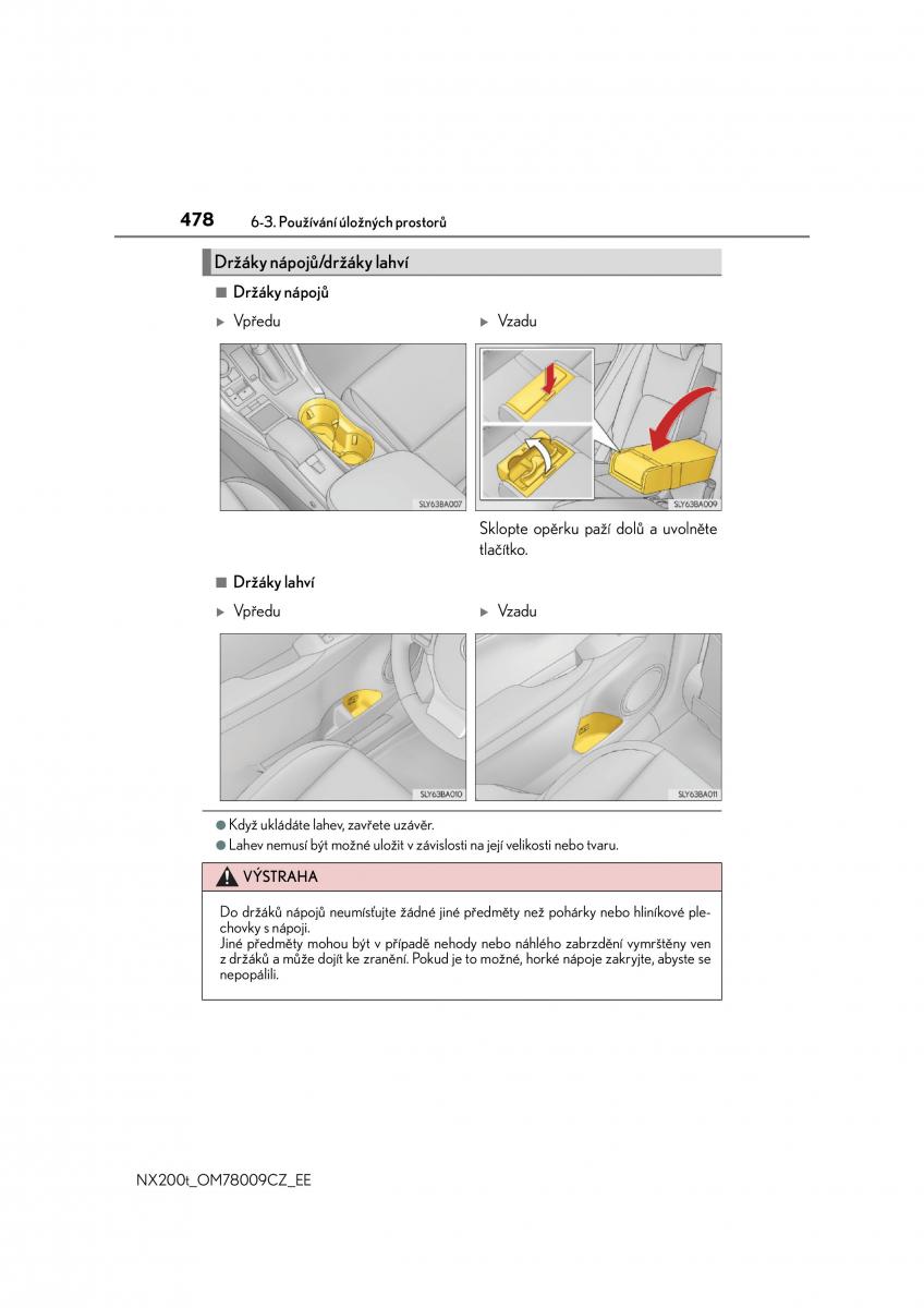 Lexus NX navod k obsludze / page 478