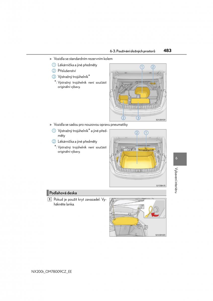 Lexus NX navod k obsludze / page 483