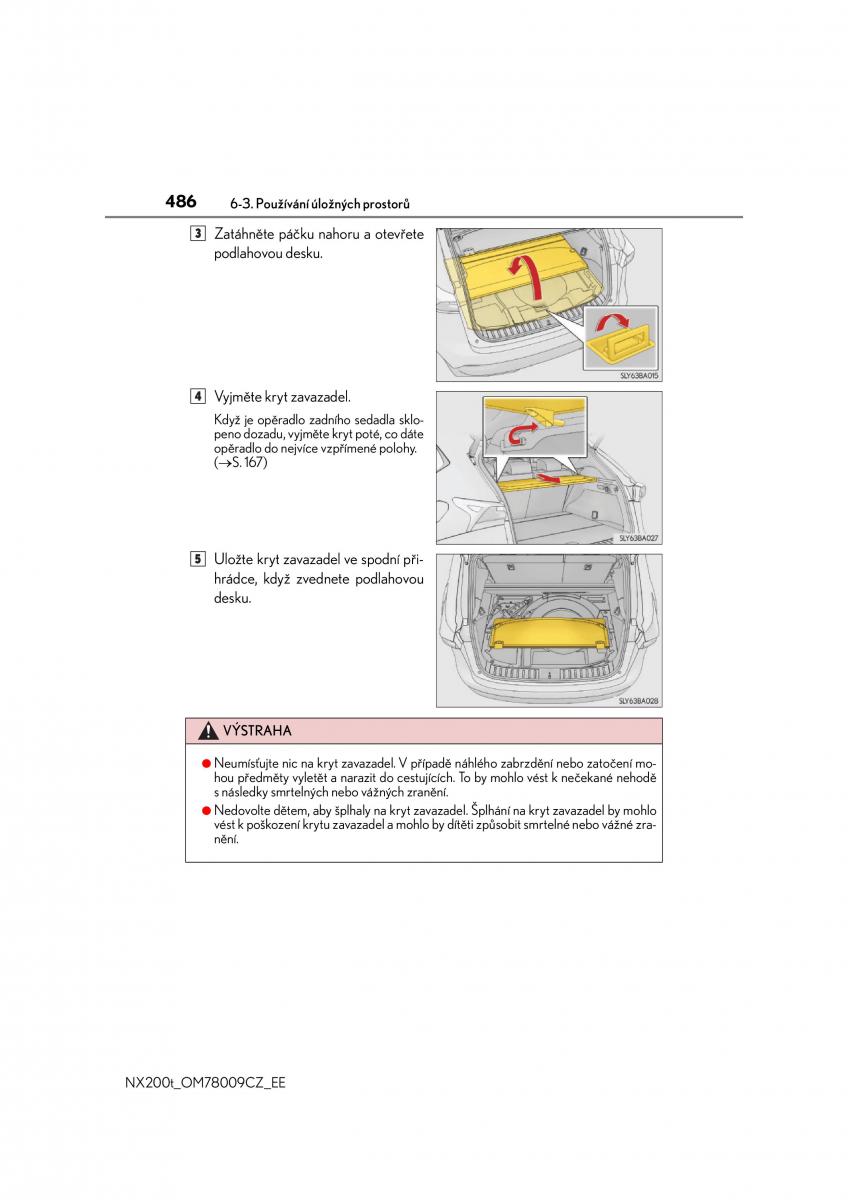 Lexus NX navod k obsludze / page 486