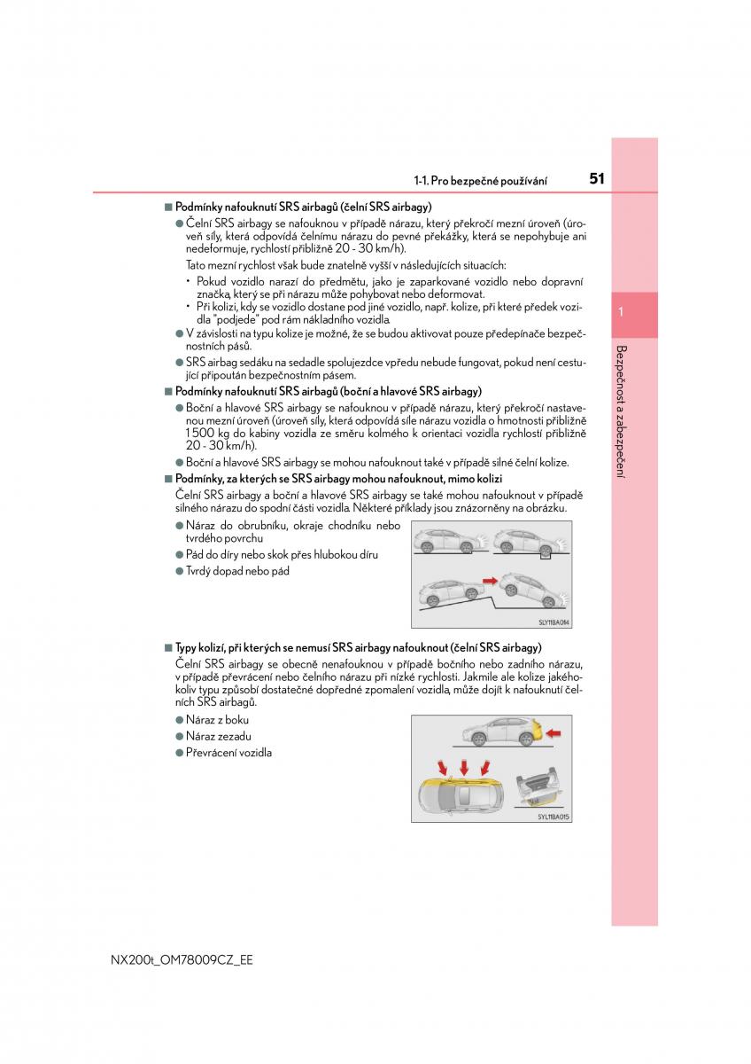 Lexus NX navod k obsludze / page 51