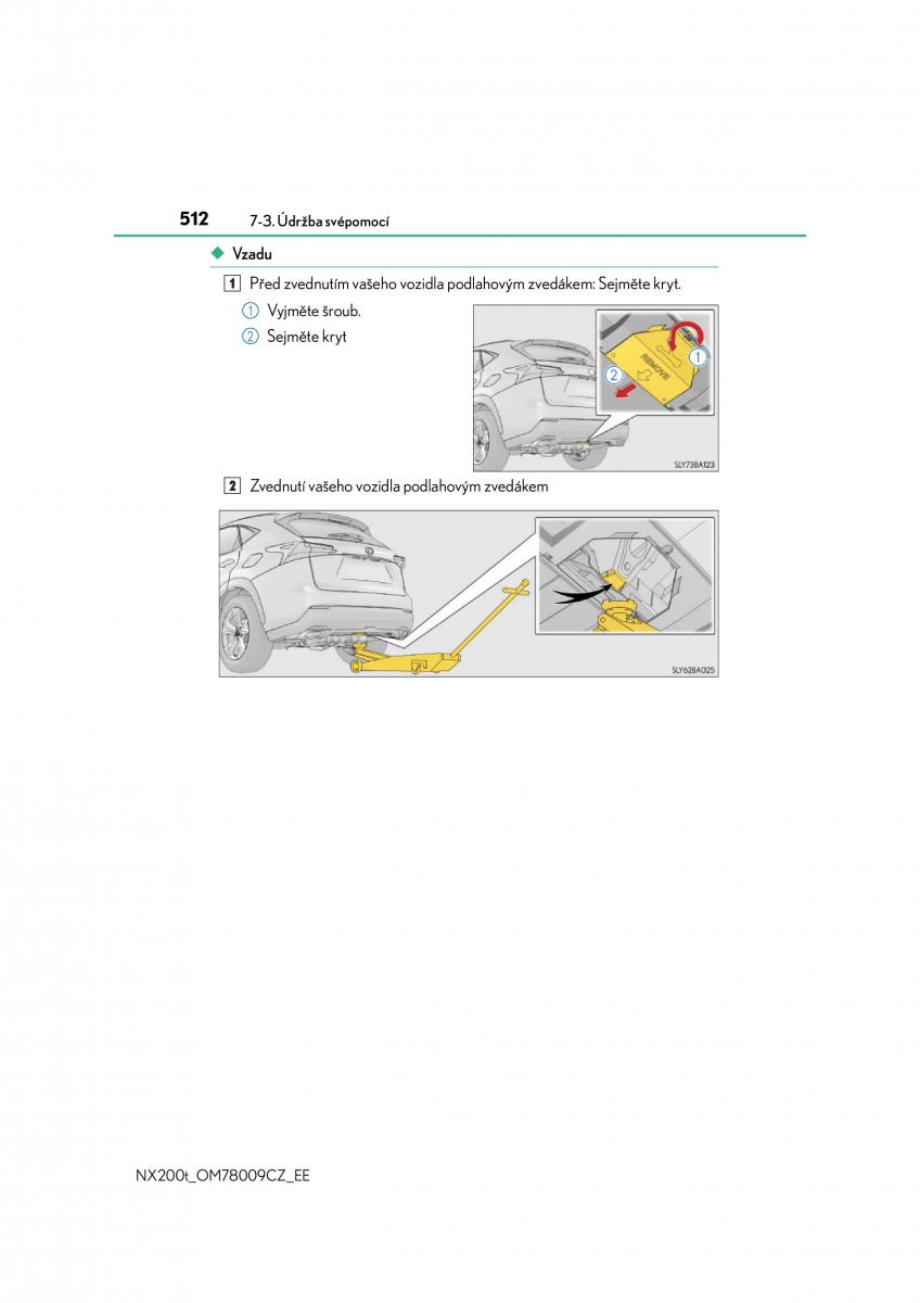 Lexus NX navod k obsludze / page 512