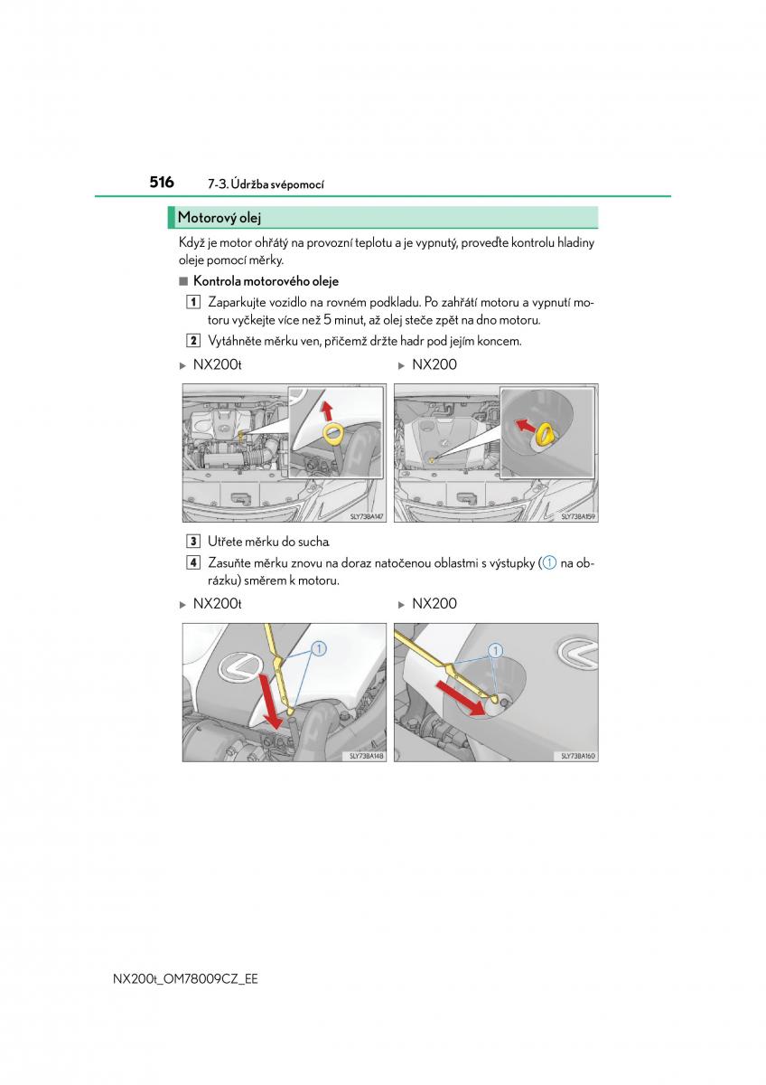 Lexus NX navod k obsludze / page 516