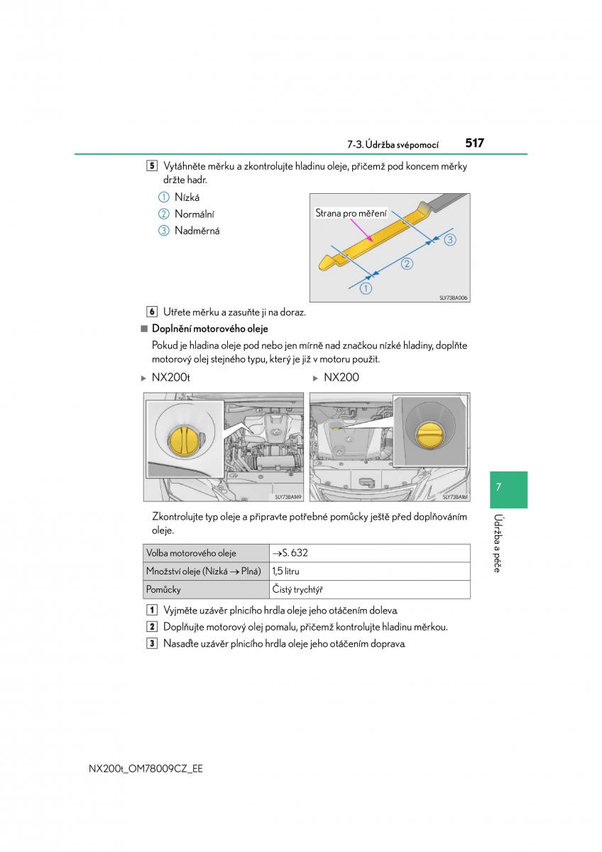 Lexus NX navod k obsludze / page 517