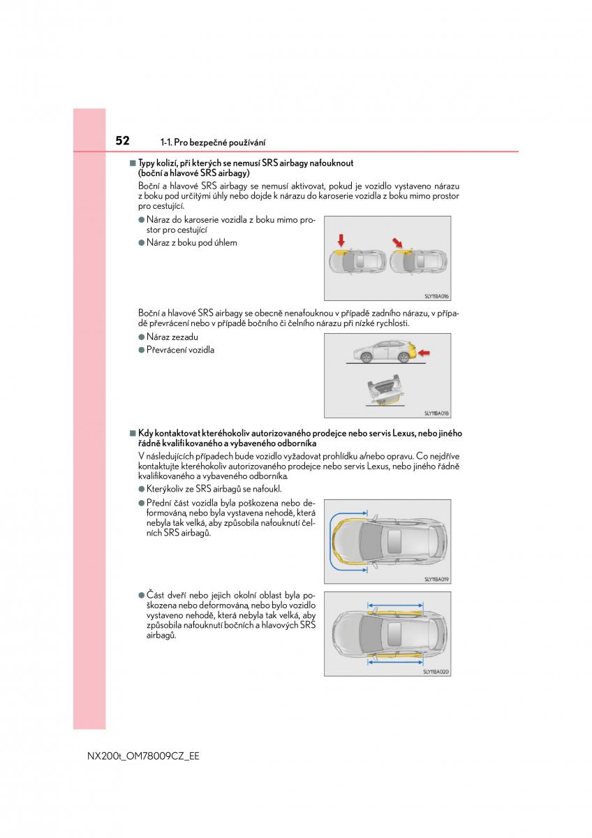 Lexus NX navod k obsludze / page 52