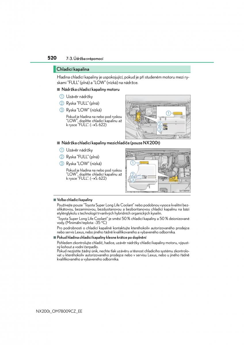 Lexus NX navod k obsludze / page 520