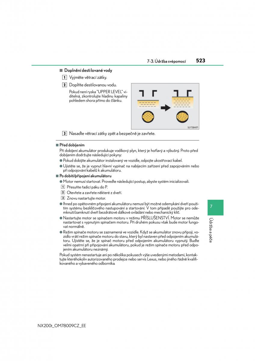 Lexus NX navod k obsludze / page 523