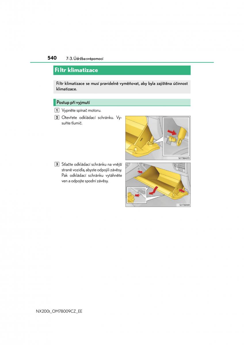 Lexus NX navod k obsludze / page 540