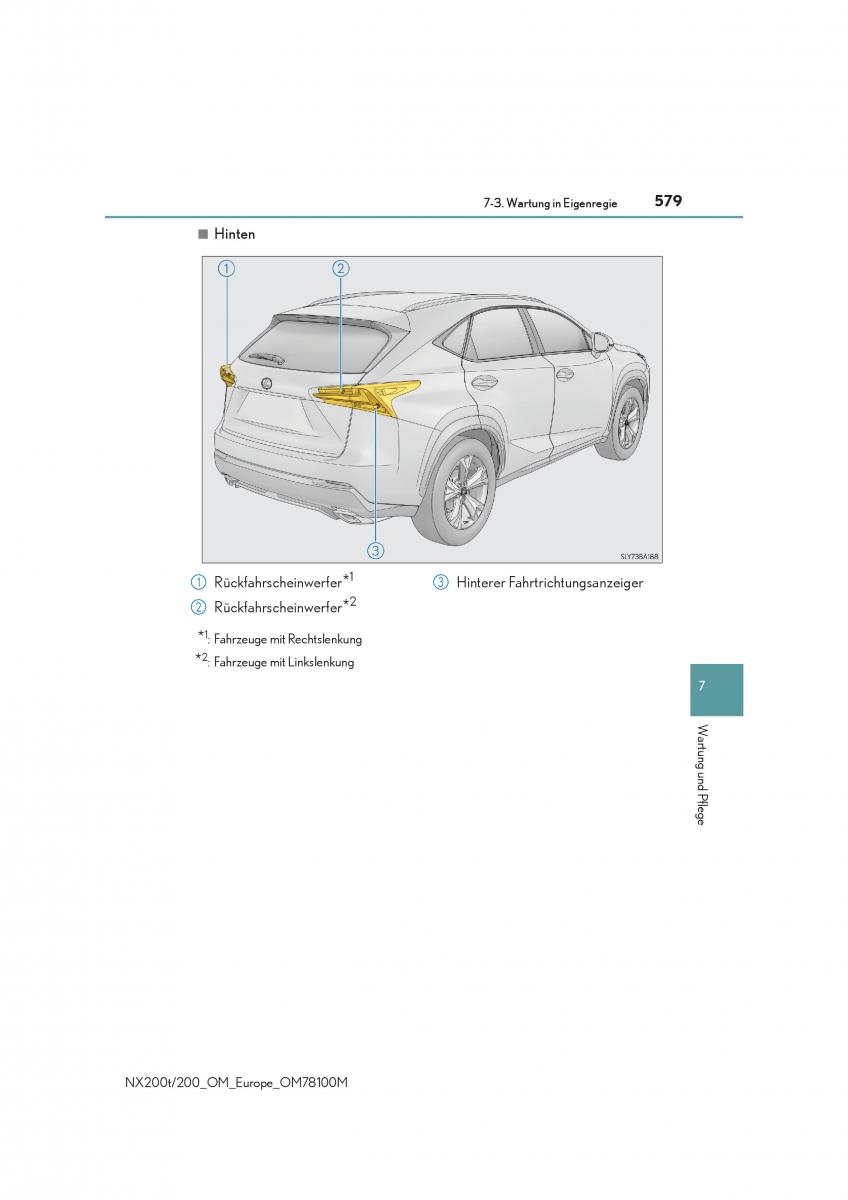 Lexus NX Handbuch / page 579