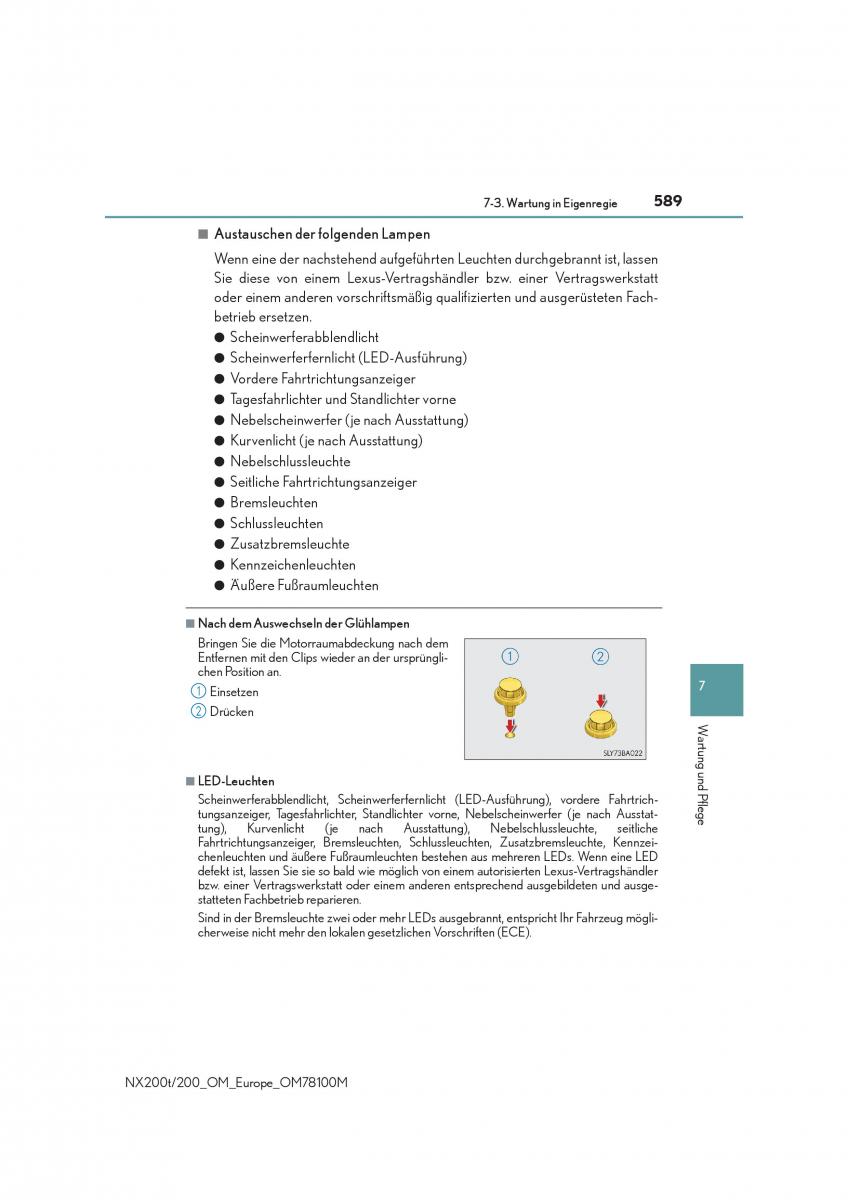 Lexus NX Handbuch / page 589