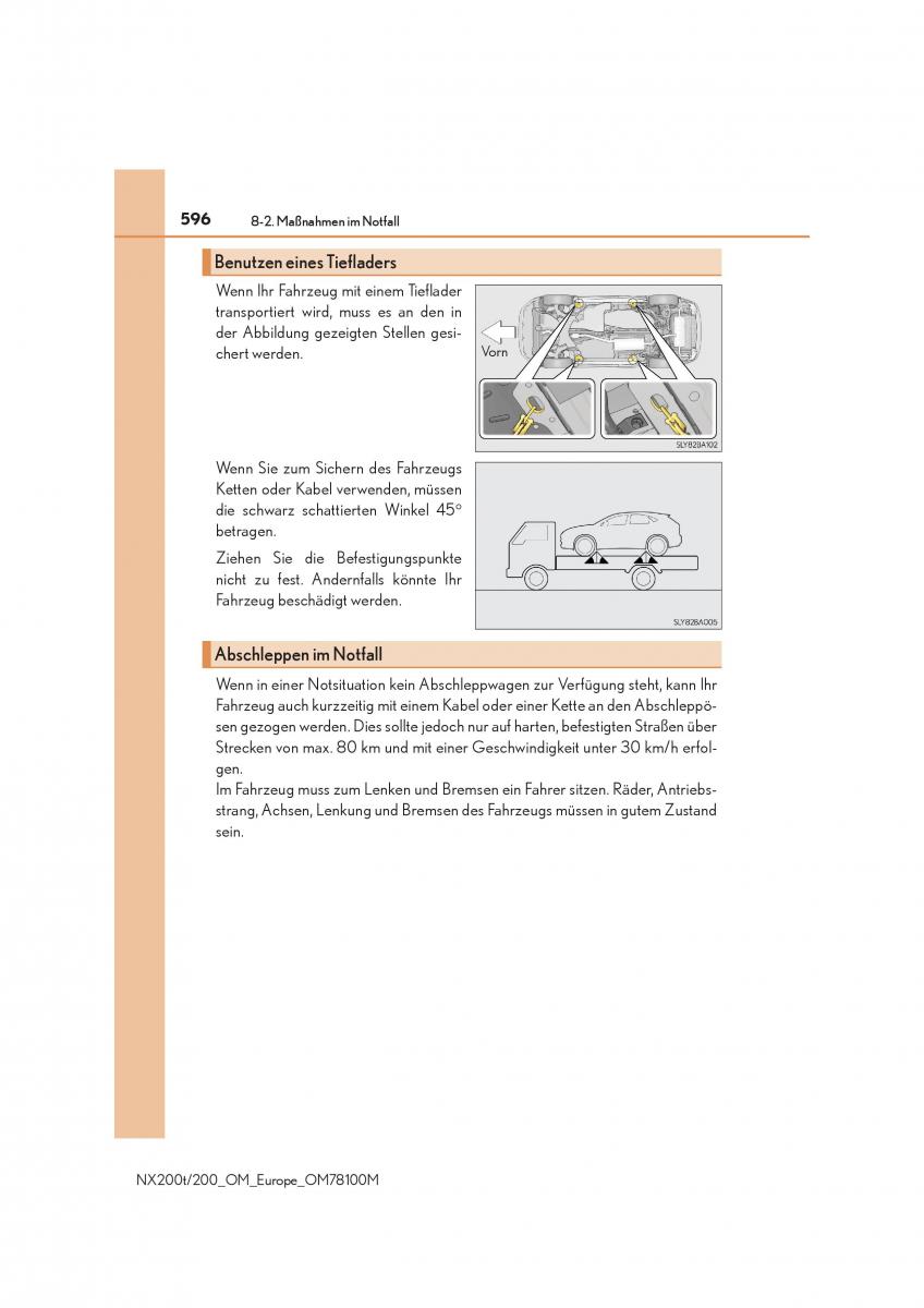 Lexus NX Handbuch / page 596