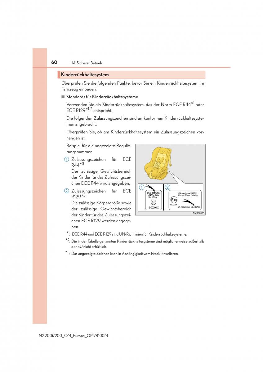 Lexus NX Handbuch / page 60