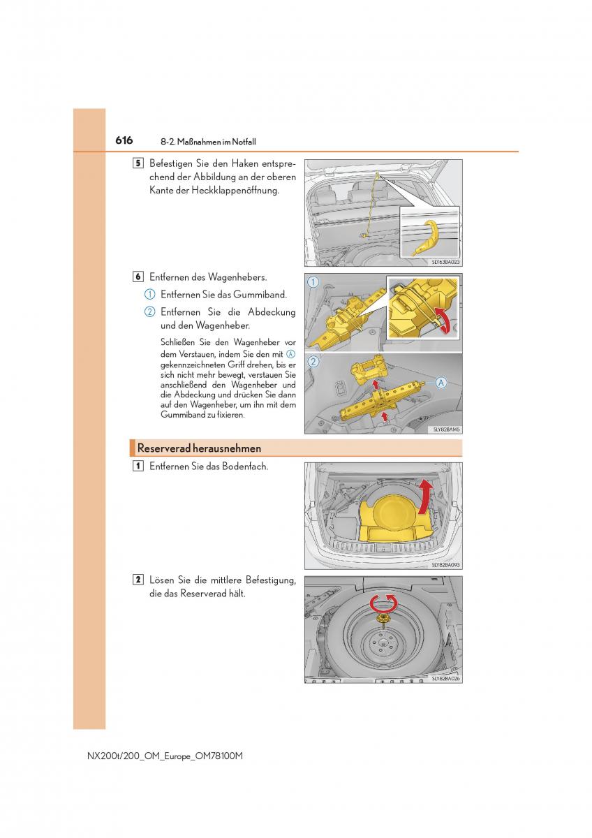 Lexus NX Handbuch / page 616