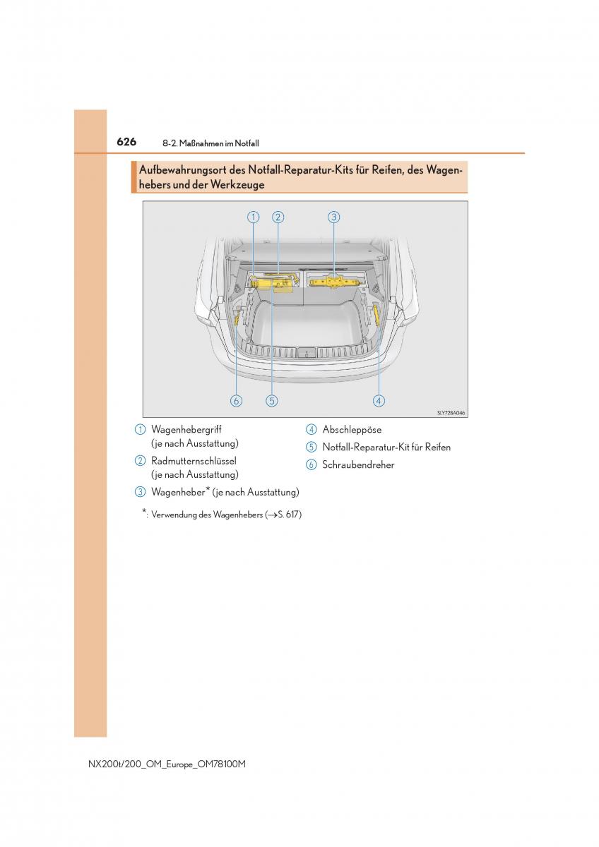 Lexus NX Handbuch / page 626