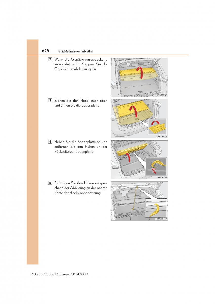 Lexus NX Handbuch / page 628