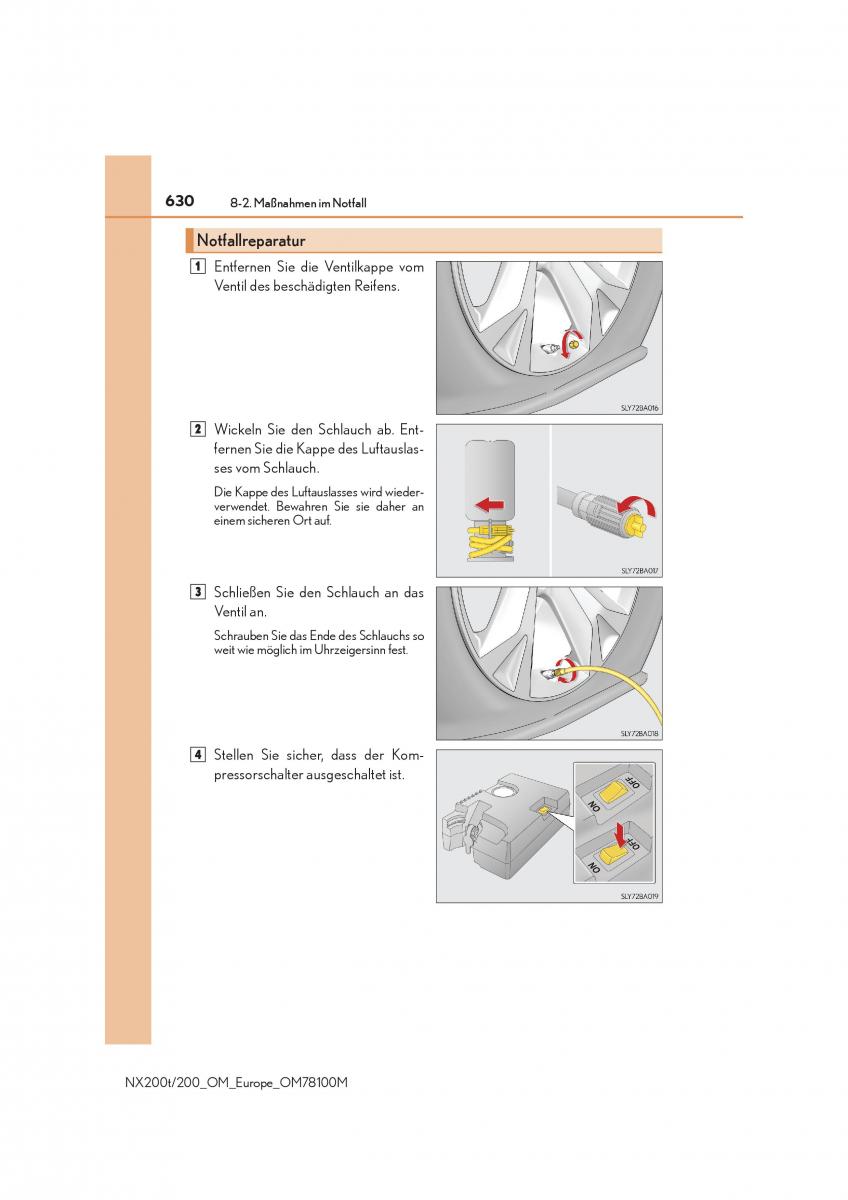 Lexus NX Handbuch / page 630