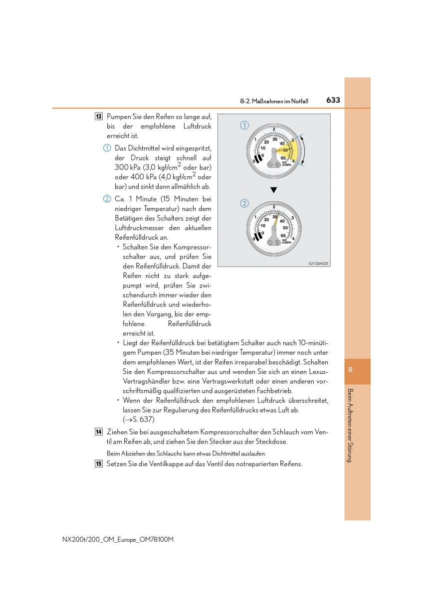 Lexus NX Handbuch / page 633