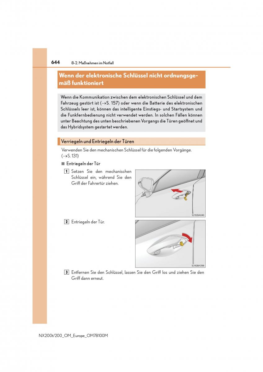 Lexus NX Handbuch / page 644