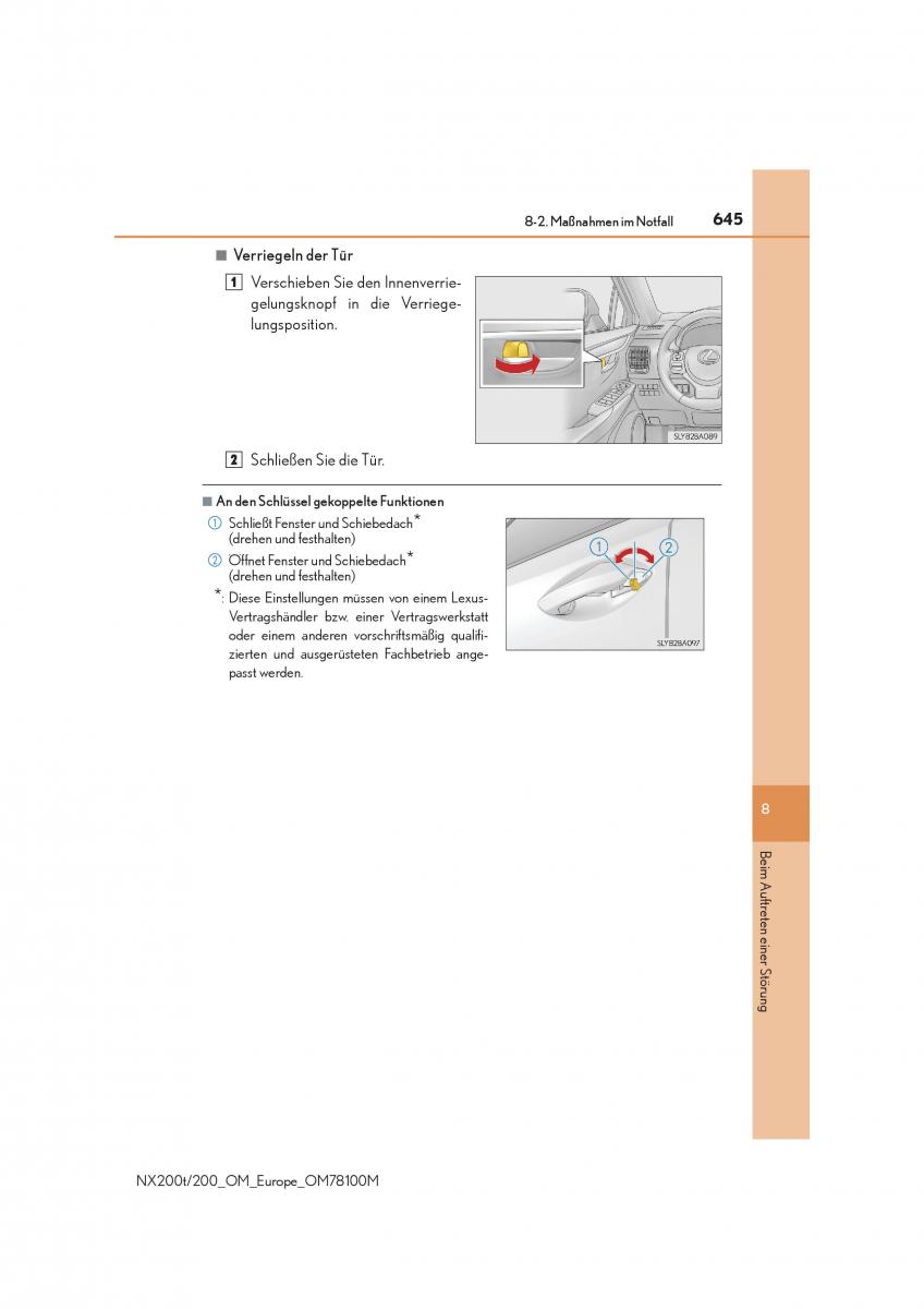 Lexus NX Handbuch / page 645