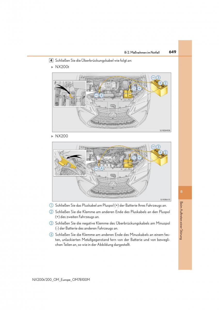 Lexus NX Handbuch / page 649