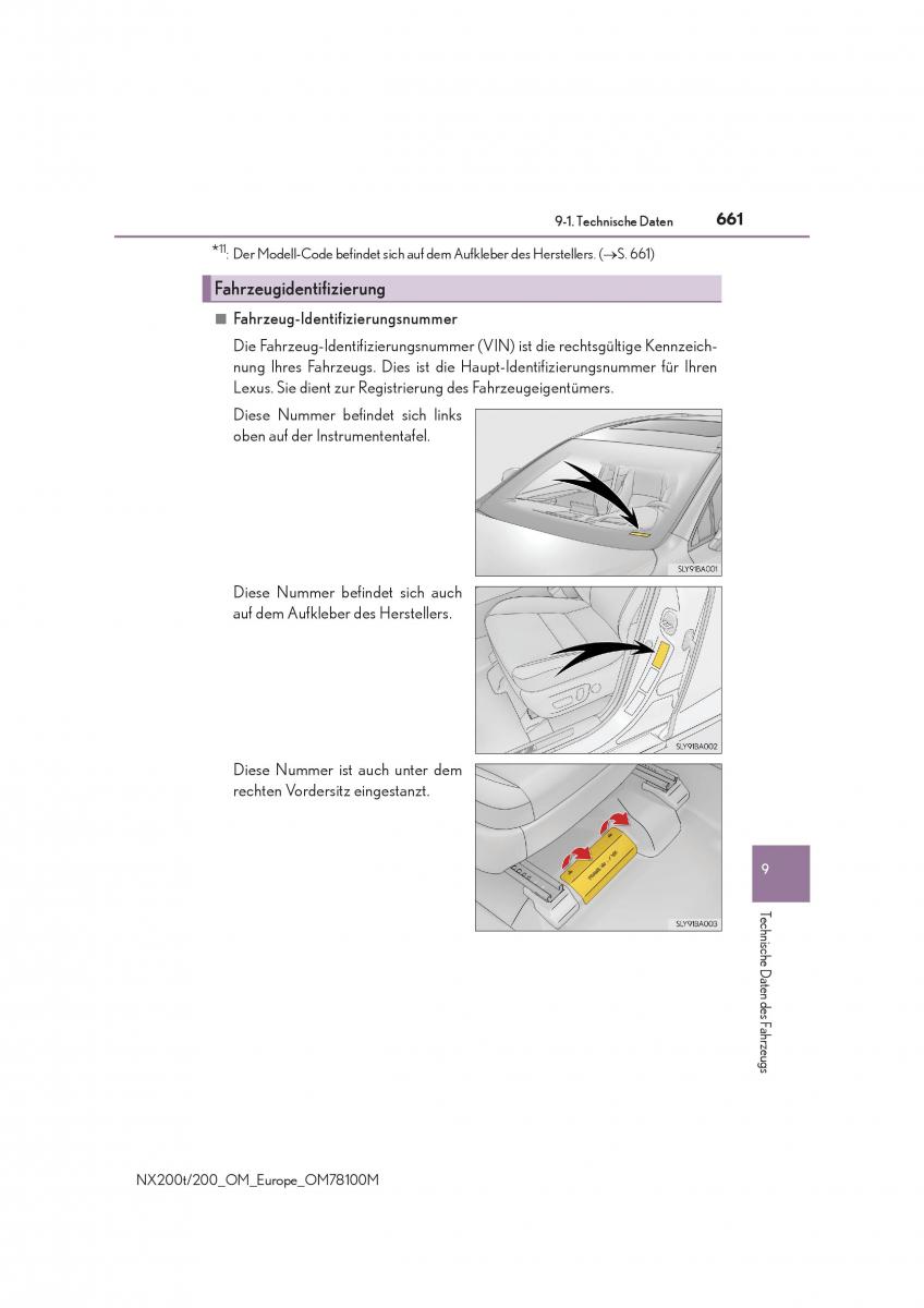 Lexus NX Handbuch / page 661