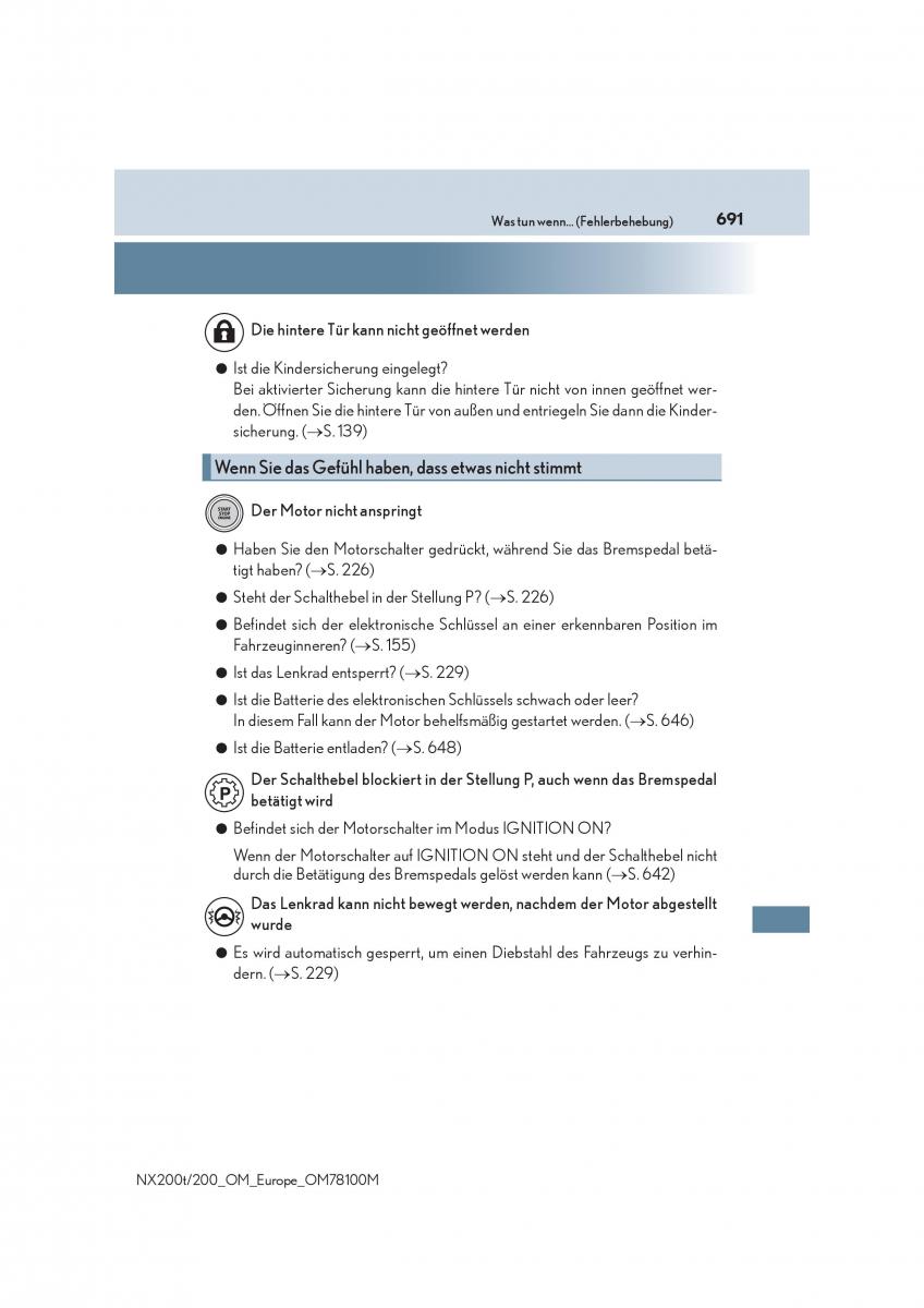 Lexus NX Handbuch / page 691