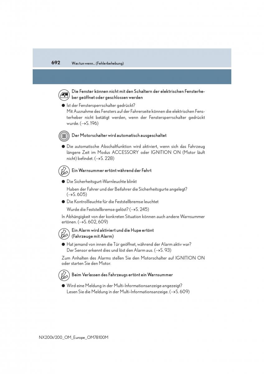 Lexus NX Handbuch / page 692