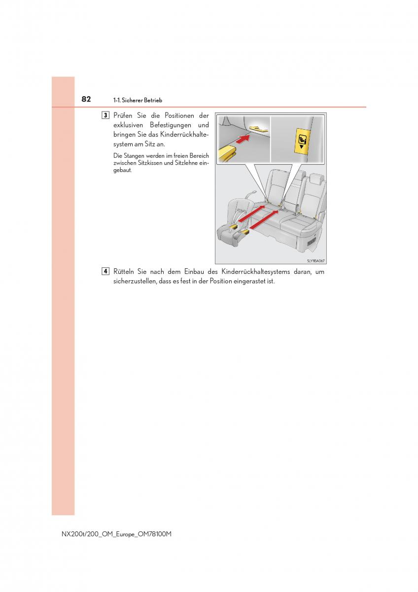 Lexus NX Handbuch / page 82