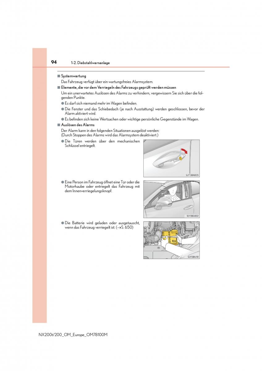 Lexus NX Handbuch / page 94