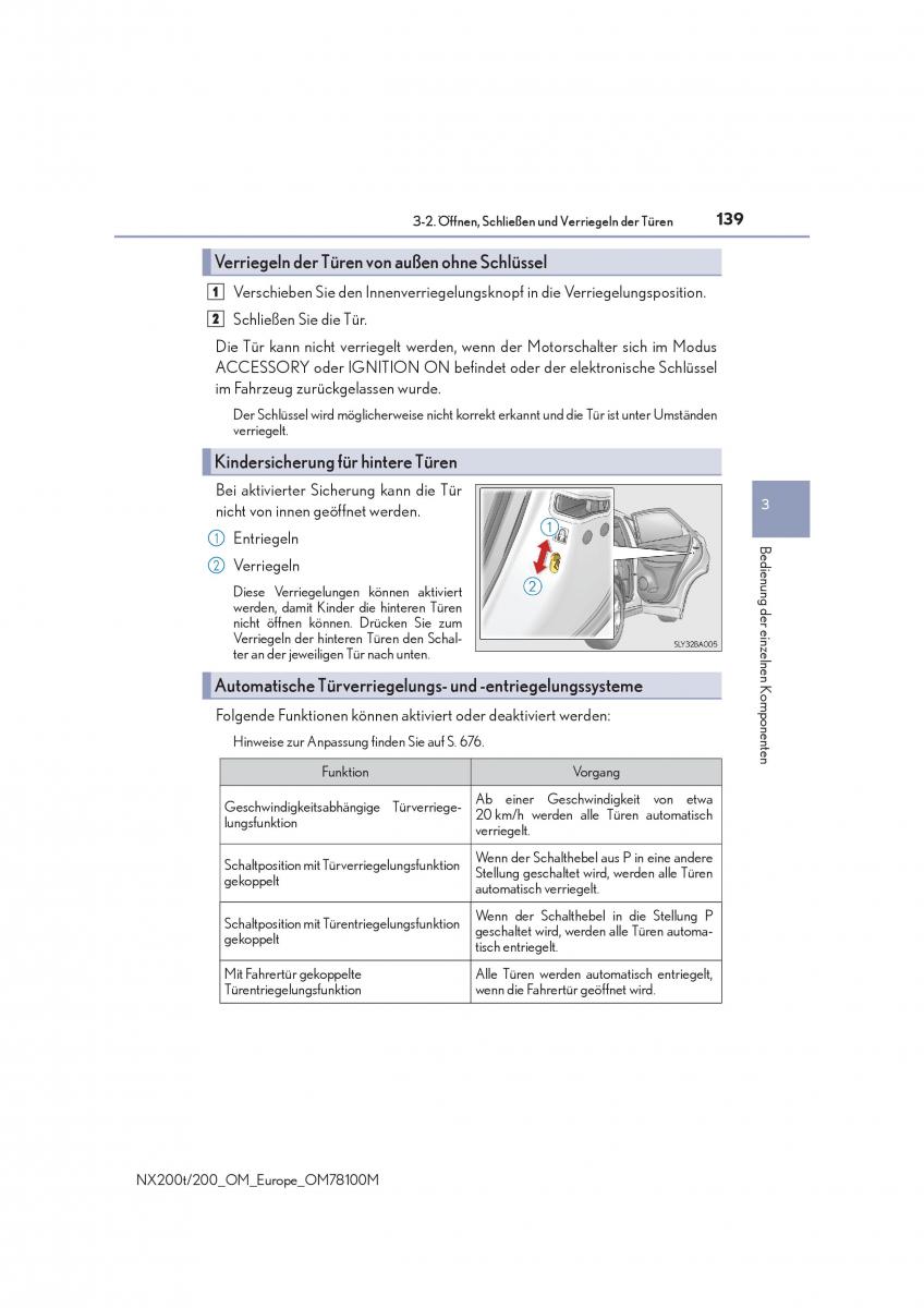 Lexus NX Handbuch / page 139