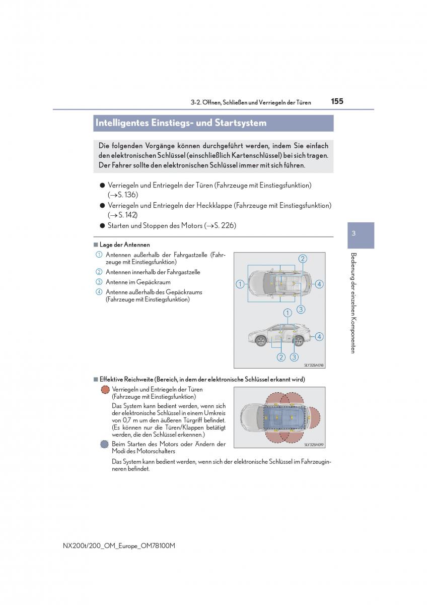 Lexus NX Handbuch / page 155