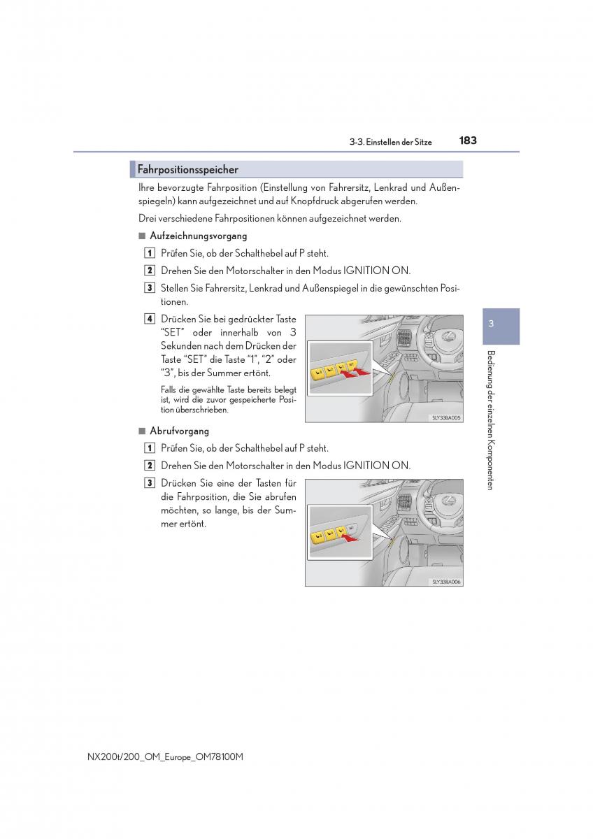 Lexus NX Handbuch / page 183