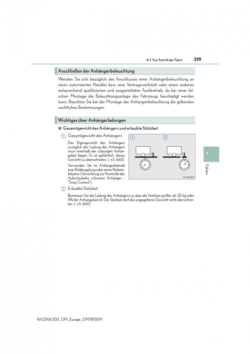 Lexus NX Handbuch / page 219