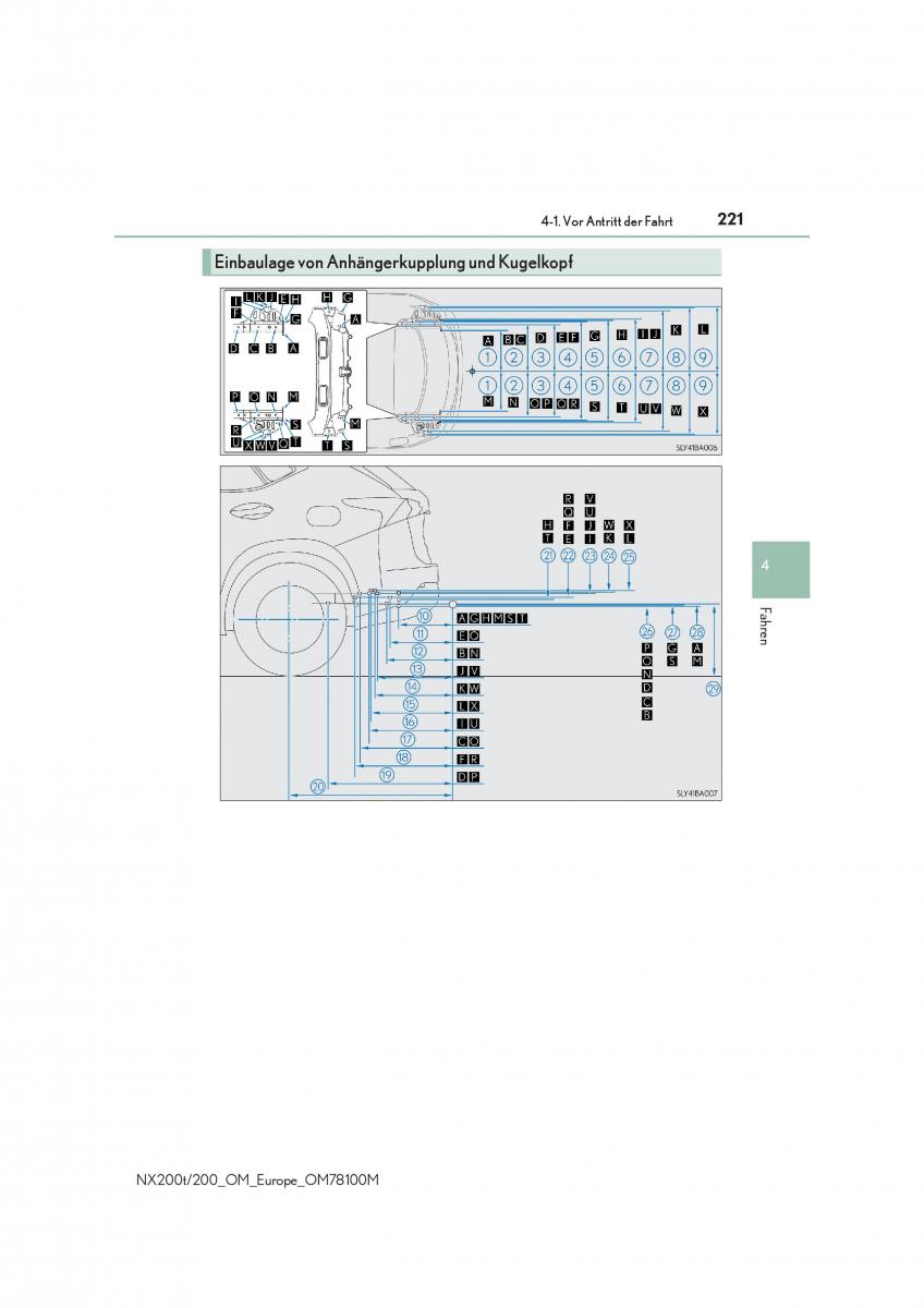 Lexus NX Handbuch / page 221