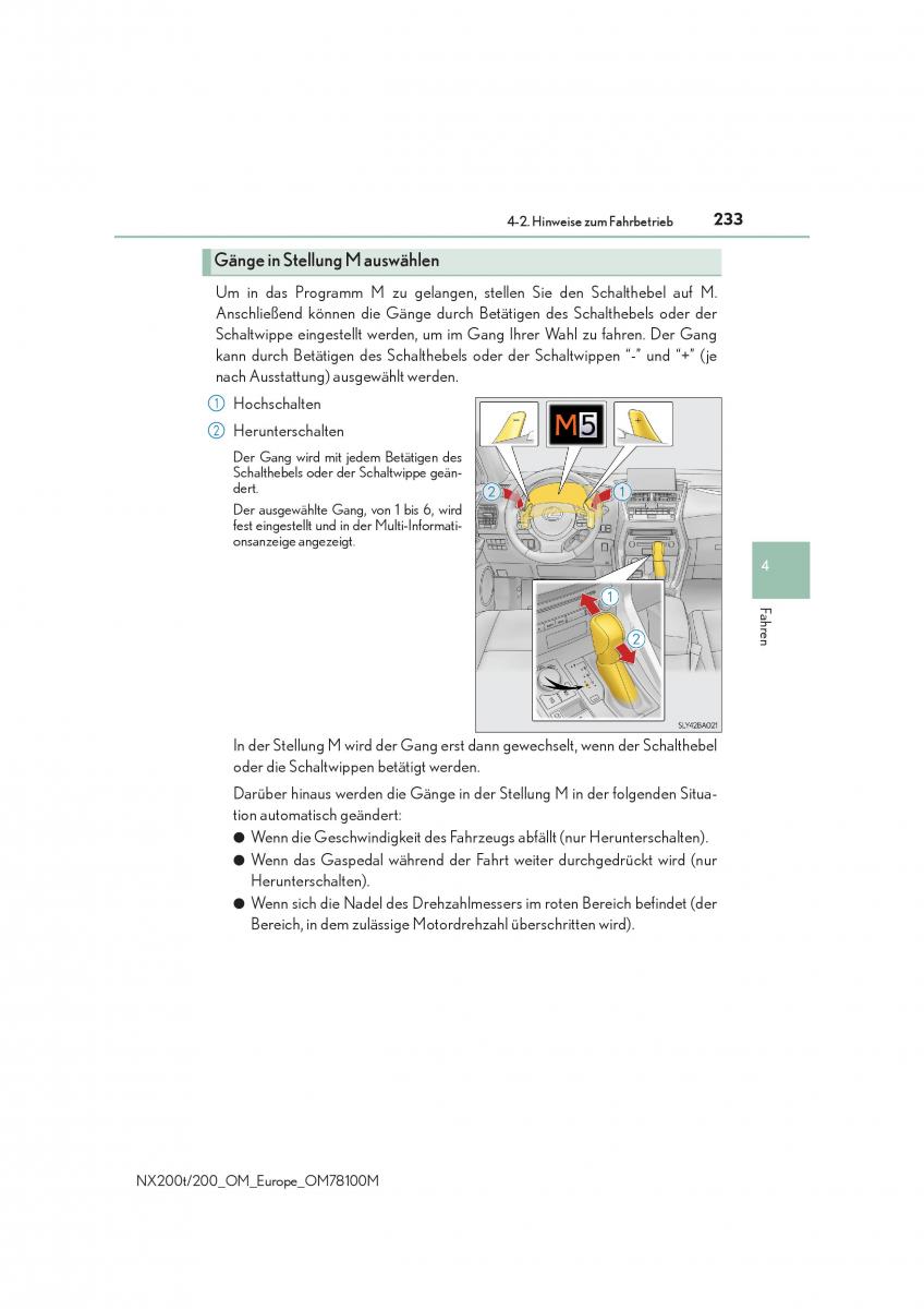 Lexus NX Handbuch / page 233