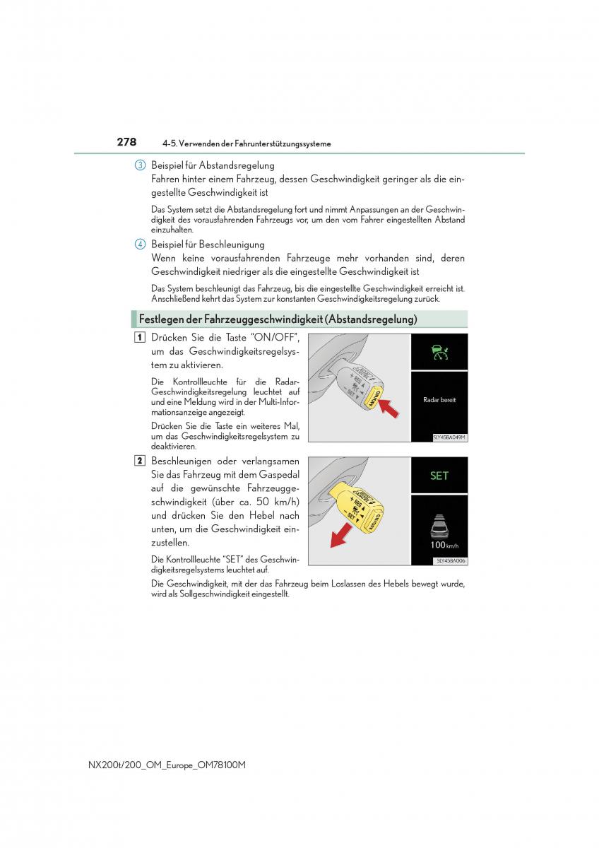 Lexus NX Handbuch / page 278