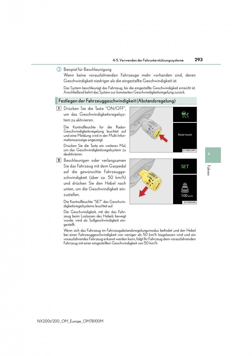 Lexus NX Handbuch / page 293