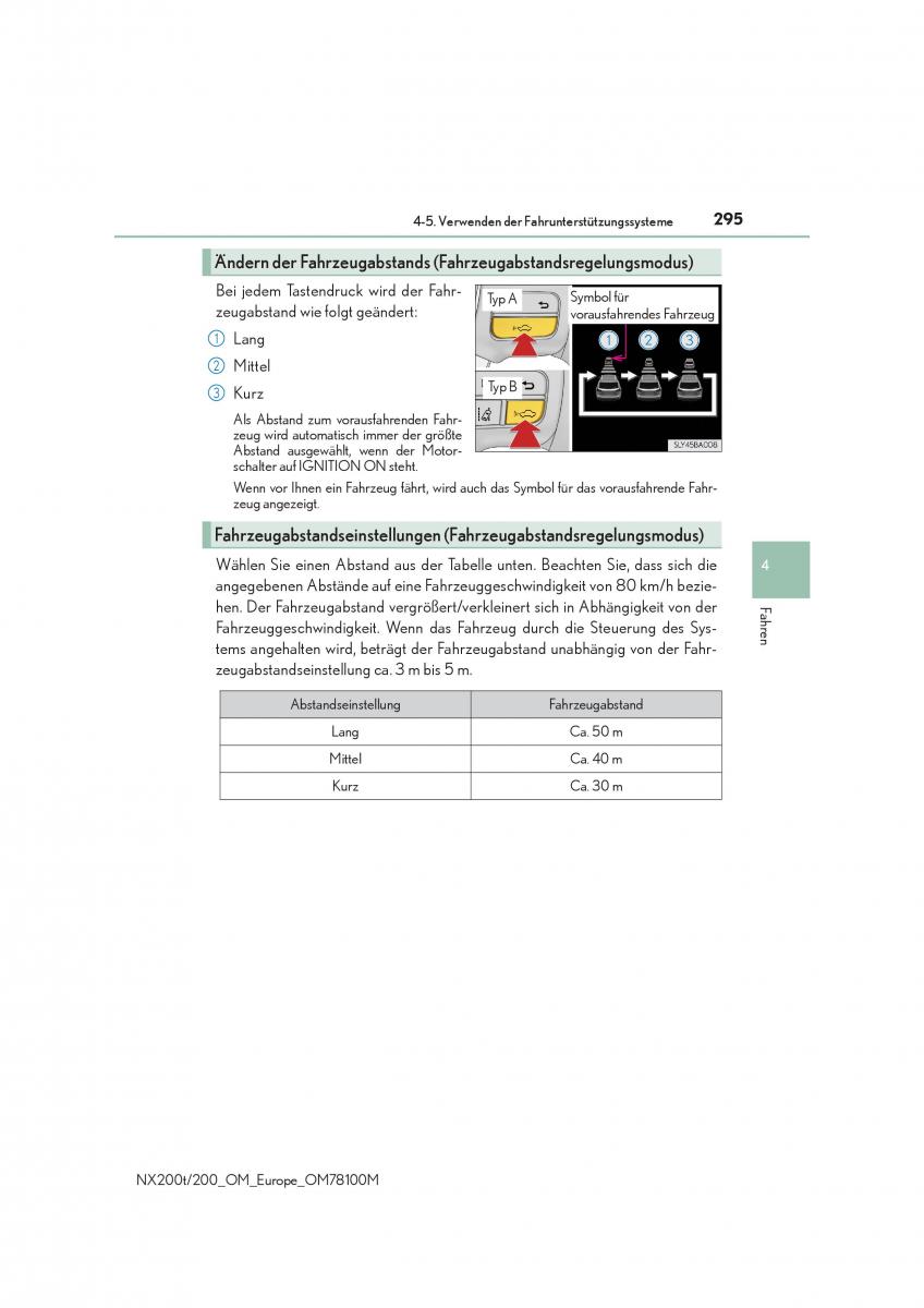 Lexus NX Handbuch / page 295