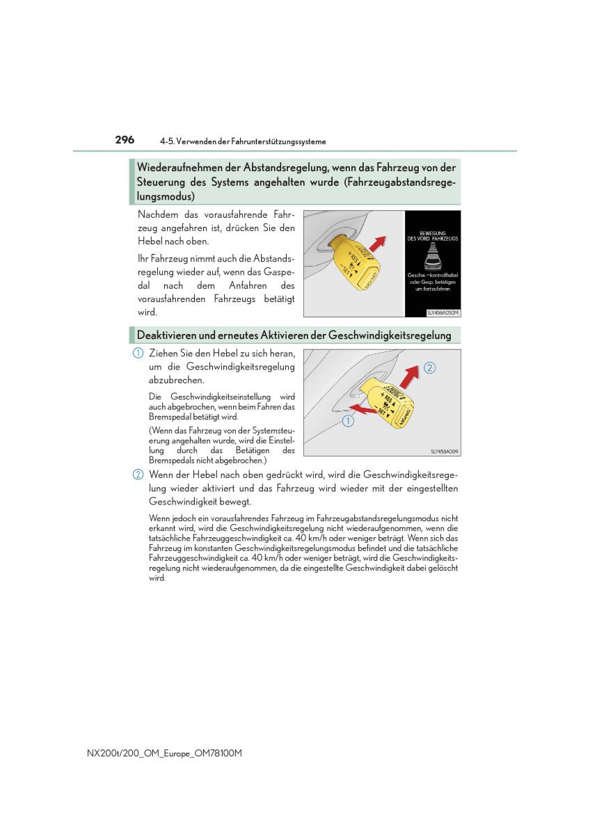 Lexus NX Handbuch / page 296