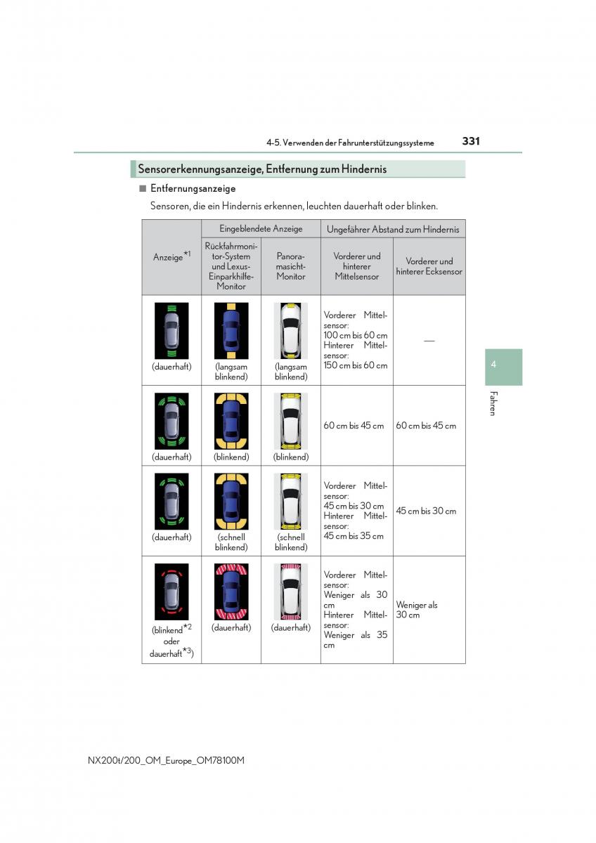 Lexus NX Handbuch / page 331