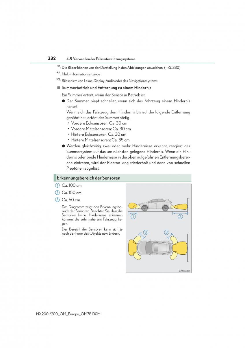 Lexus NX Handbuch / page 332