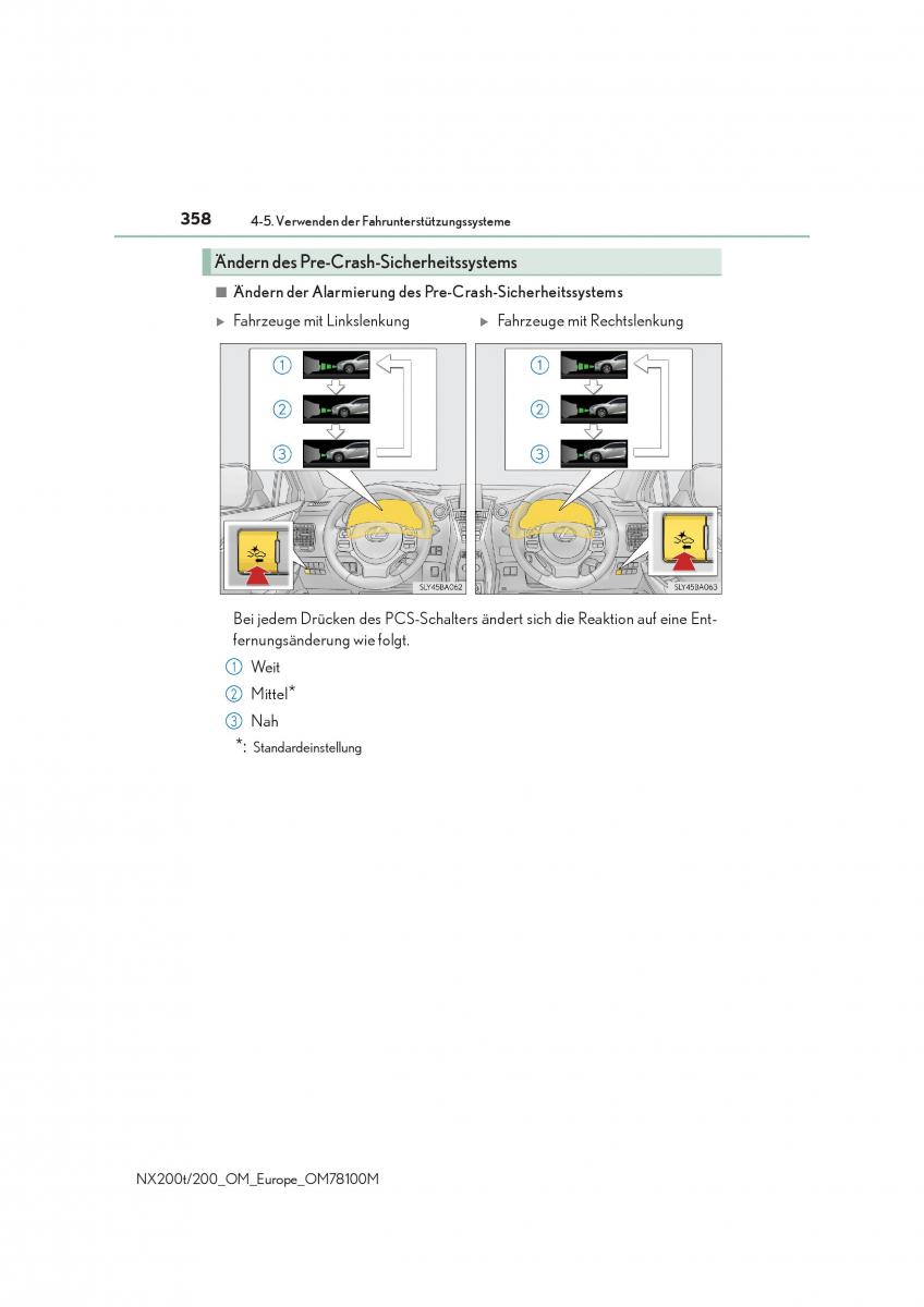 Lexus NX Handbuch / page 358