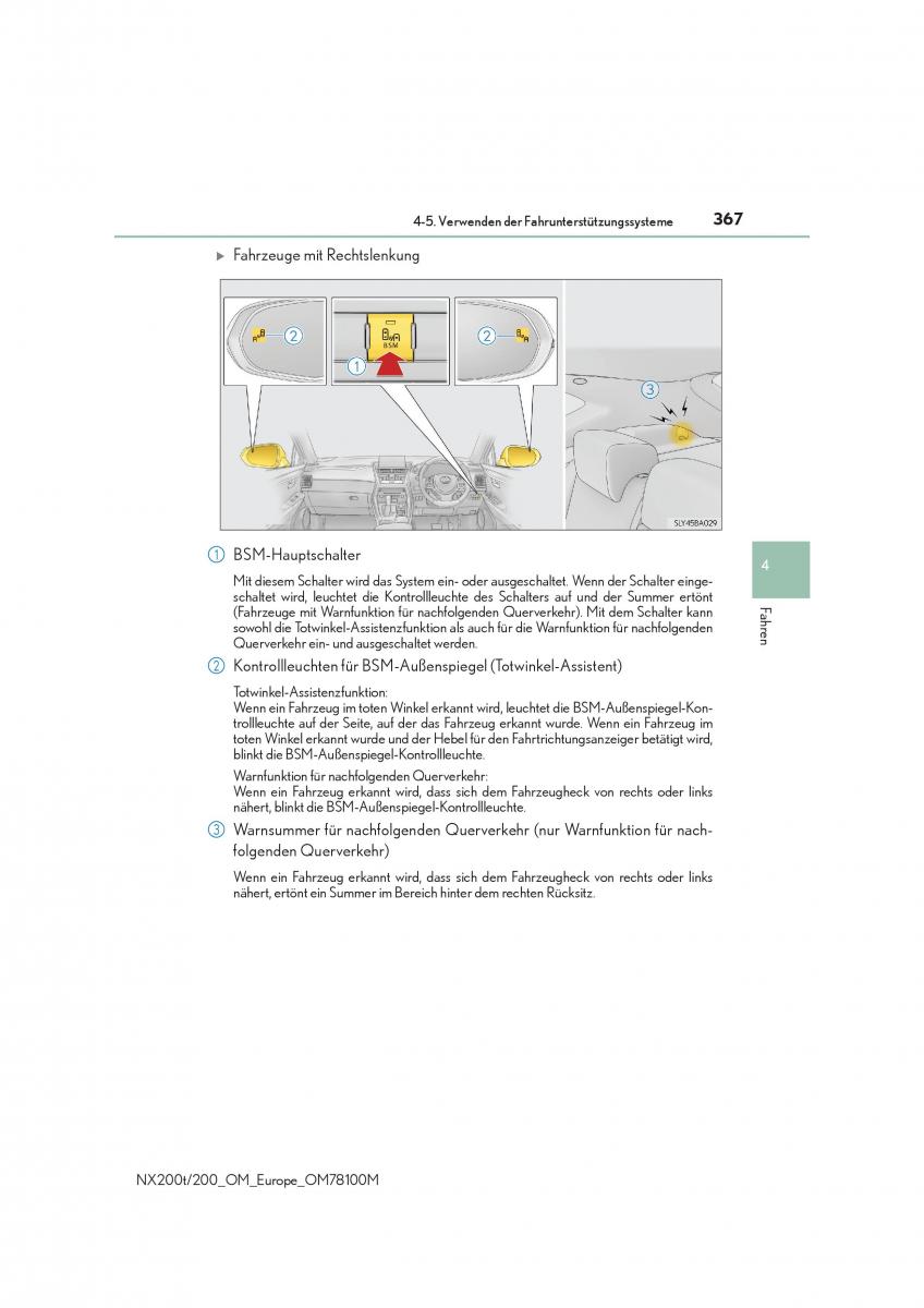 Lexus NX Handbuch / page 367