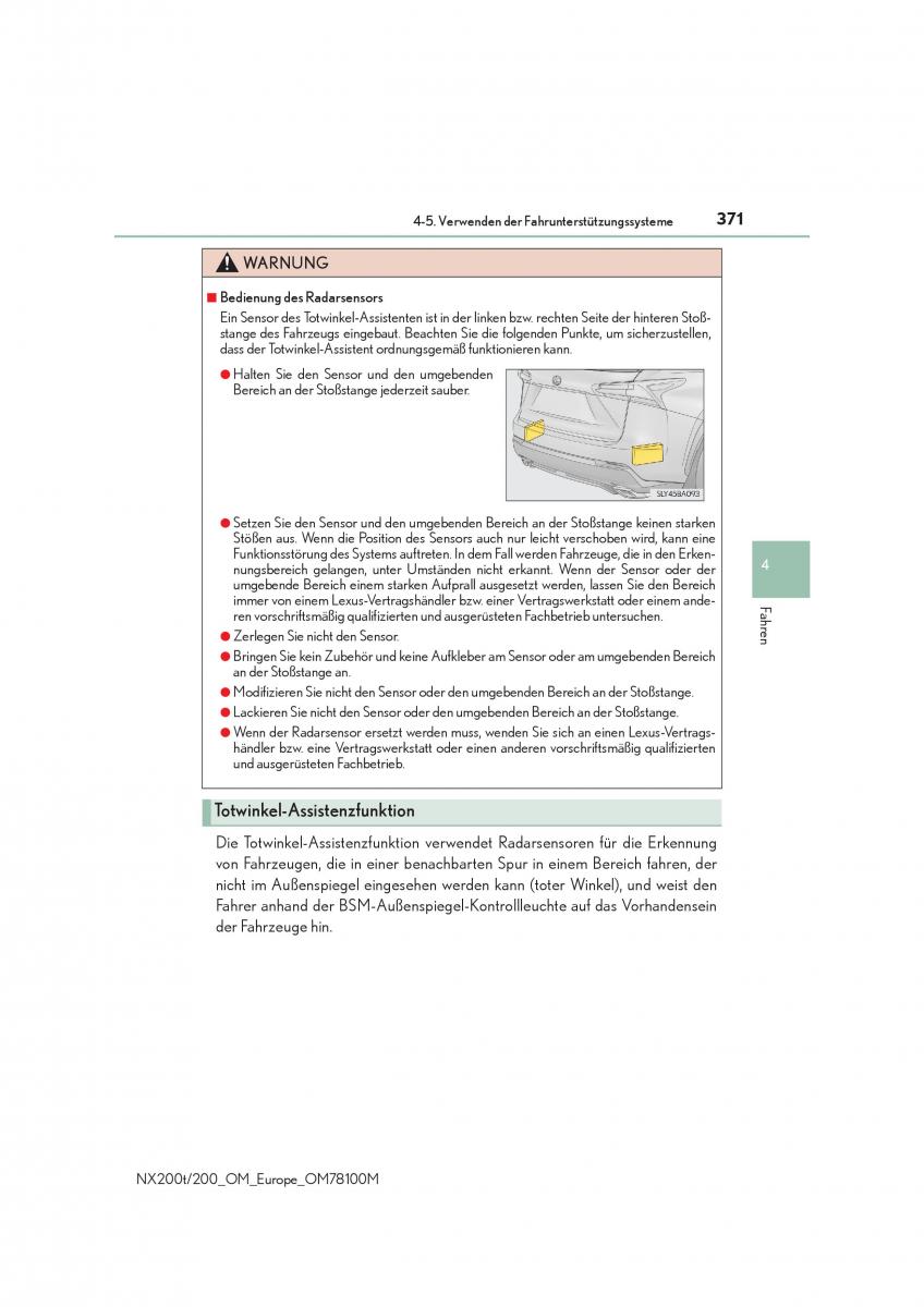 Lexus NX Handbuch / page 371