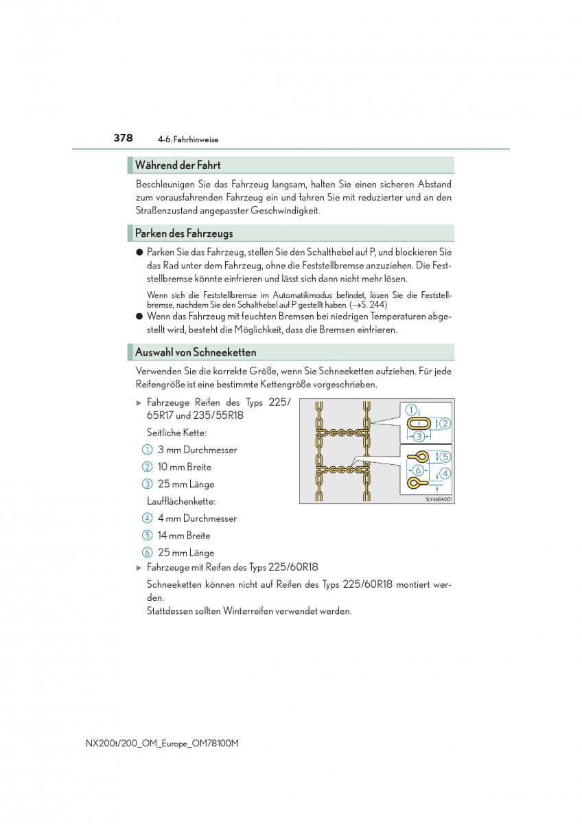 Lexus NX Handbuch / page 378